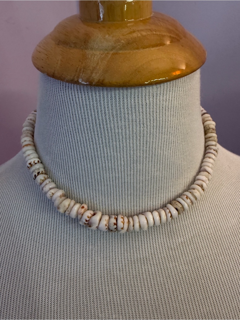 Vintage Puka Shell Choker